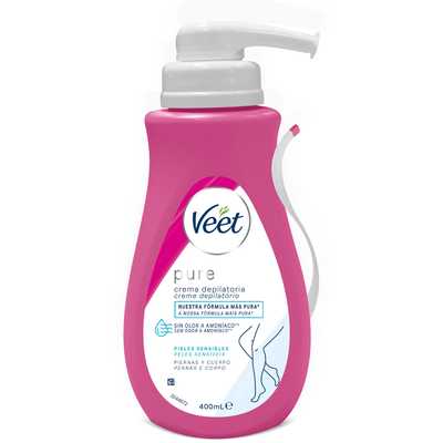 Veet PURE Crema Cuerpo P. Sensible (400ml)